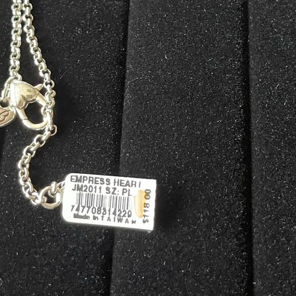 Brighton Empress Heart Convertible Necklace NWT - Picture 8 of 9